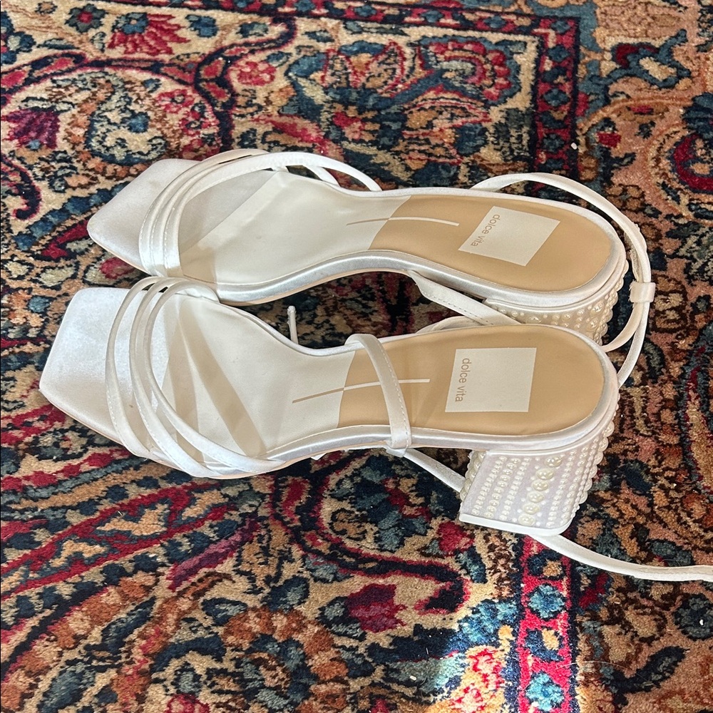 Dolce Vita White Wedding Heals